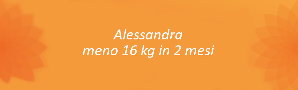 Differentdiet - Alessandra, meno 16 kg in 2 mesi