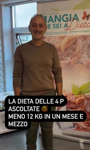 Different Diet della dottoressa Alessia Aprea, testimonianza di Carmine